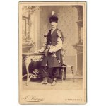 Henryk Sikorski in national costume - the writer