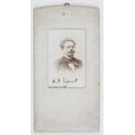 PORTRAIT PHOTOGRAPHY of W. S. Reymont with his signature, dated. May 7, 1898 in Paris.