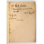 REYMONT W. S. - Judged. 1923. dedication by the author. 1st ed.