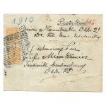 [MUNKIEWICZ Józef]. Blank envelope addressed to Joseph Munkiewicz, husband of Kamila,...