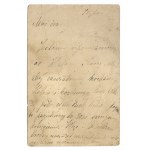 [ZAŁĘSCY Helena and Aleksander]. Postcard addressed to Aleksandr Zaleski,...