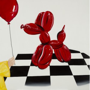 Katarzyna Ziomek (ur. 1987, Myszków), Childhood memory z cyklu Baloon dog story, 2023