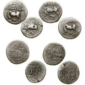 Grecja i posthellenistyczne, zestaw 4 x drachma
