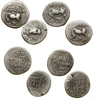 Greece and post-Hellenistic, set of 4 x drachma