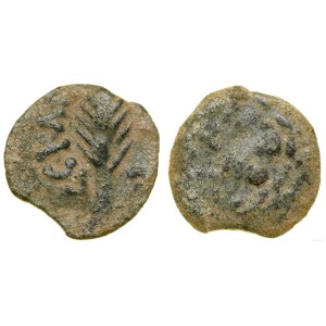 Provincial Rome, prutah, (58-59), Jerusalem