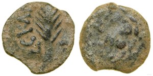 Provincial Rome, prutah, (58-59), Jerusalem