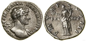 Roman Empire, denarius, 118, Rome