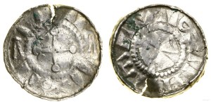 Germany, cross denarius, 10th / 11th century.