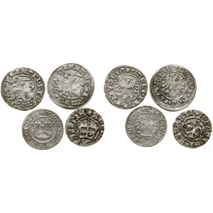 Polen, Satz von 4 Jagiellonen-Halbpence