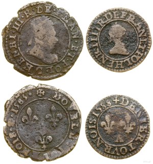 Poland, set of 2 coins, 1585-1588