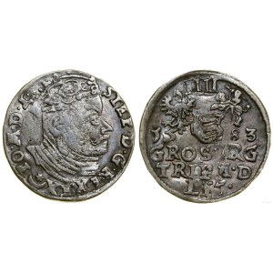 Polska, trojak, 1583, Wilno