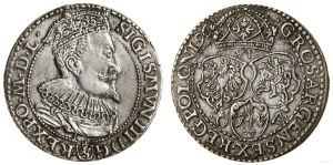 Poland, sixpence, 1596, Malbork