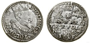 Poland, trojak, 1597, Olkusz