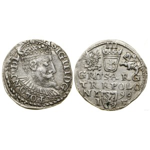 Polska, trojak, 1598, Olkusz