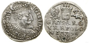 Poland, trojak, 1598, Olkusz