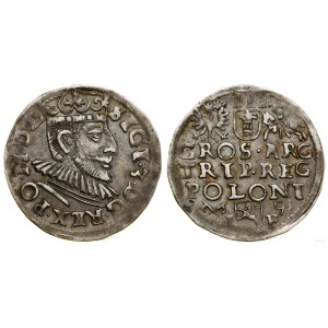 Polska, trojak, 1591, Poznań