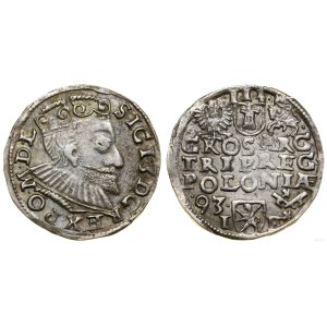 Pologne, trojak, 1593, Poznań