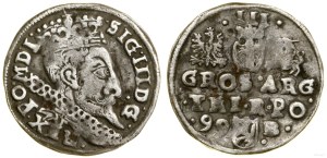 Poland, trojak, 1599, Bydgoszcz