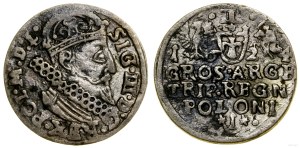 Poland, trojak, 1624, Kraków