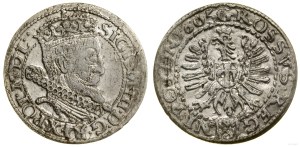 Poland, grosz, 1605, Kraków