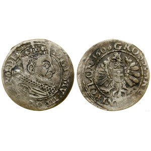 Poland, grosz, 1606, Kraków