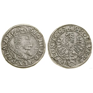 Poland, grosz, 1607, Kraków