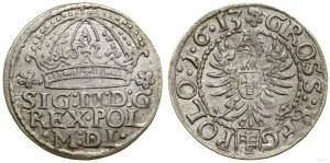 Poland, grosz, 1613, Kraków
