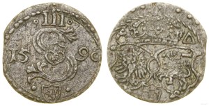 Poland, trzeciak (ternar), 1596, Malbork