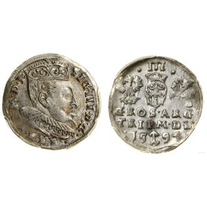 Poland, trojak, 1594, Vilnius