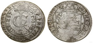 Poland, zloty (tymf), 1663 AT, Kraków