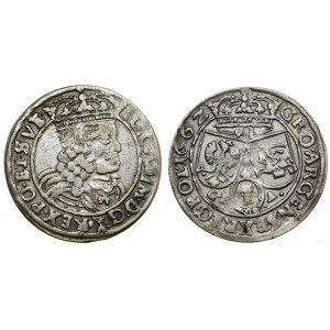 Polska, szóstak, 1662 GBA, Lwów