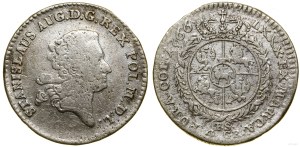 Poland, zloty (4 groszy), 1766 FS, Warsaw
