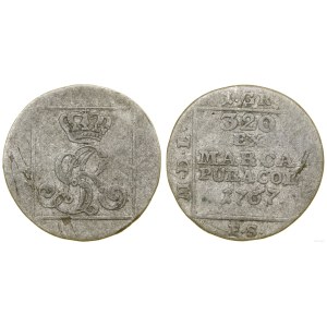 Polska, grosz srebrny, 1767 FS, Warszawa
