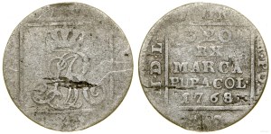 Poland, silver penny, 1768 FS, Warsaw