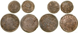Poland, lot of 4 coins, Grünthal and Gubin (?)