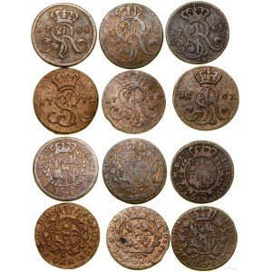 Poland, set of 6 x 1 penny