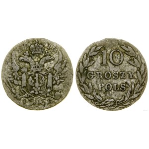 Poland, 10 groszy, 1816 IB, Warsaw