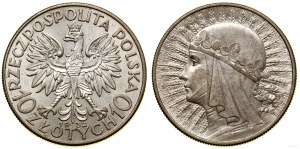 Poland, 10 gold, 1932, England