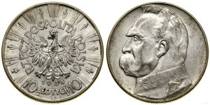 Poland, 10 zloty, 1938, Warsaw