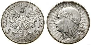 Poland, 5 zloty, 1934, Warsaw