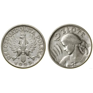 Poland, 2 zloty, 1925, London