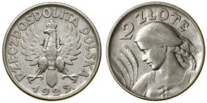 Poland, 2 zloty, 1925, London