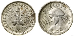 Poland, 1 zloty, 1925, London