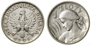 Poland, 1 zloty, 1925, London