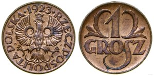 Poland, 1 penny, 1923, Kings Norton