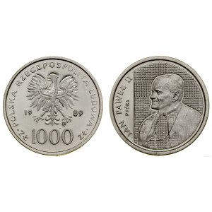 Polska, 1.000 złotych, 1989, Warszawa