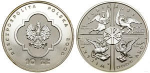 Poland, 10 zloty, 2000, Warsaw
