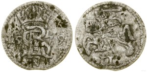 Duchy of Courland, dwudenar, 1579, Mitava