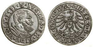 Ducal Prussia (1525-1657), penny, 1531, Königsberg