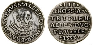 Ducal Prussia (1525-1657), penny, 1535, Königsberg